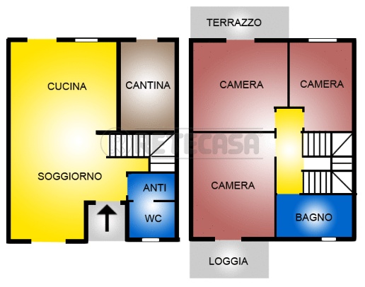 appartamento in vendita a Castelfranco di Sotto in zona Villa Campanile