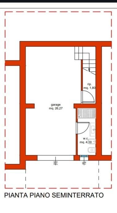 intera palazzina in vendita a Castelfranco di Sotto in zona Orentano
