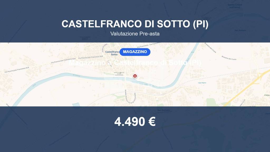 terreno edificabile in vendita a Castelfranco di Sotto