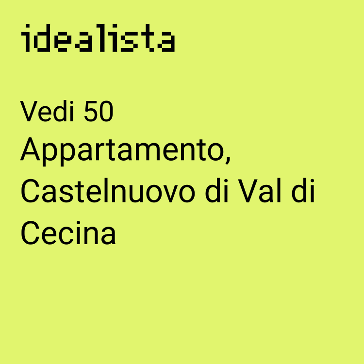 appartamento in vendita a Castelnuovo di Val di Cecina