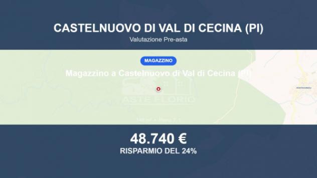 locale commerciale in vendita a Castelnuovo di Val di Cecina