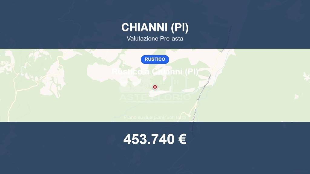 casa indipendente in vendita a Chianni in zona La Pieve