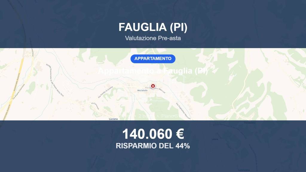 appartamento in vendita a Fauglia in zona Acciaiolo