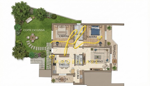 appartamento in vendita a Montescudaio