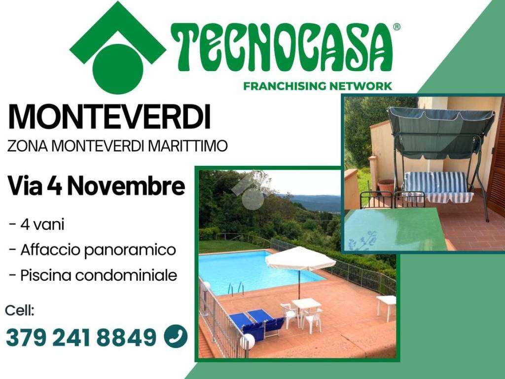 appartamento in vendita a Monteverdi Marittimo