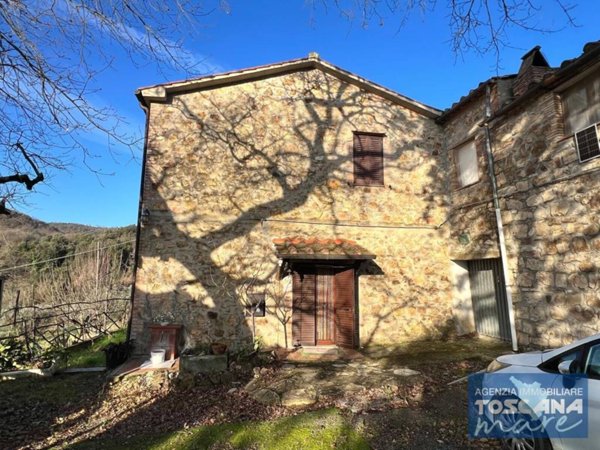 casa indipendente in vendita a Monteverdi Marittimo in zona Canneto