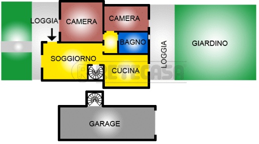 appartamento in vendita a Montopoli in Val d'Arno
