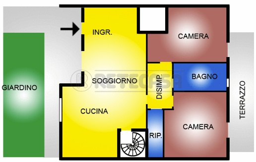 appartamento in vendita a Montopoli in Val d'Arno in zona San Romano