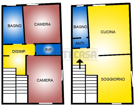 appartamento in vendita a Montopoli in Val d'Arno in zona Marti