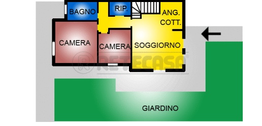 appartamento in vendita a Montopoli in Val d'Arno in zona San Romano