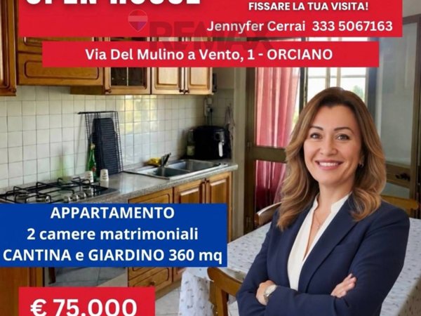 appartamento in vendita ad Orciano Pisano