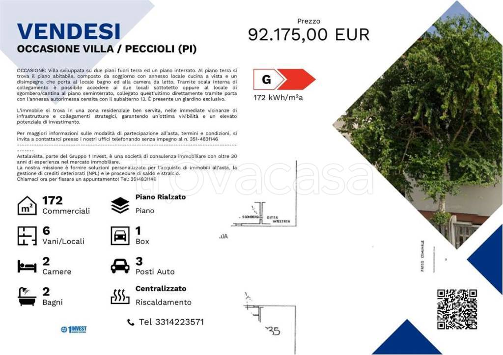 casa indipendente in vendita a Peccioli