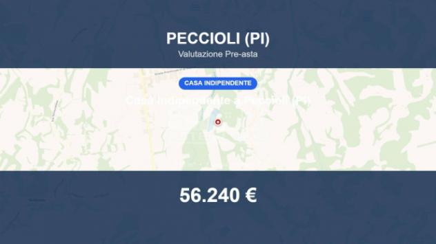 casa indipendente in vendita a Peccioli
