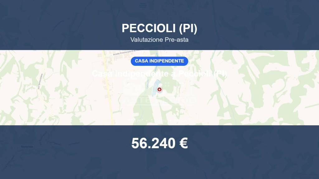 casa indipendente in vendita a Peccioli