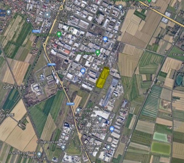 terreno agricolo in vendita a Pisa in zona Ospedaletto