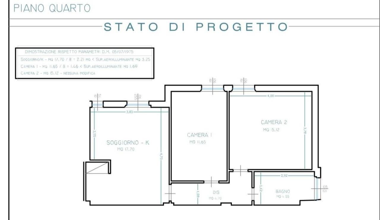 appartamento in vendita a Pisa in zona Landi