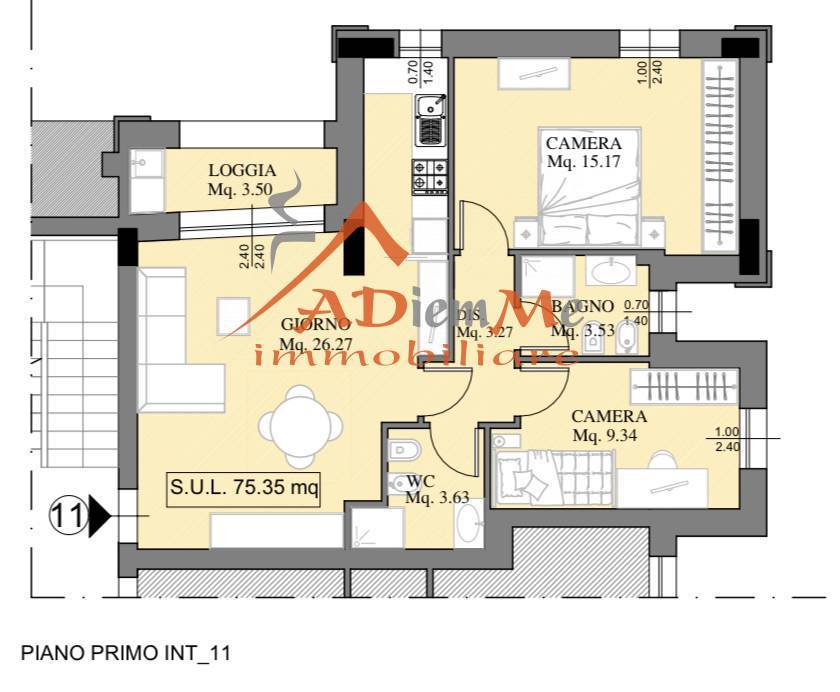 appartamento in vendita a Pisa in zona Barbaricina