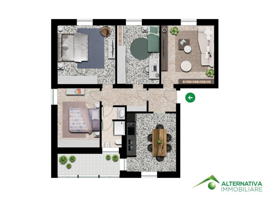 appartamento in vendita a Pisa in zona Quartiere Santa Maria
