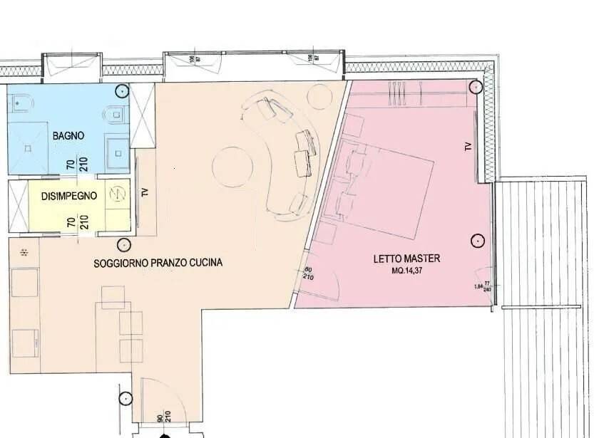appartamento in vendita a Pisa in zona Le Piagge