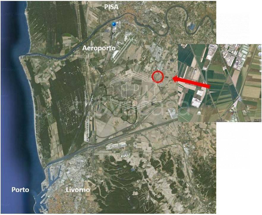 terreno agricolo in vendita a Pisa in zona Ospedaletto