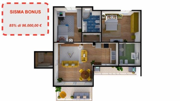 appartamento in vendita a Pisa in zona Porta a Lucca