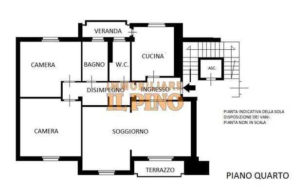 appartamento in vendita a Pisa in zona Le Piagge