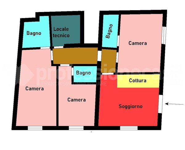 appartamento in vendita a Pisa in zona Quartiere San Giusto