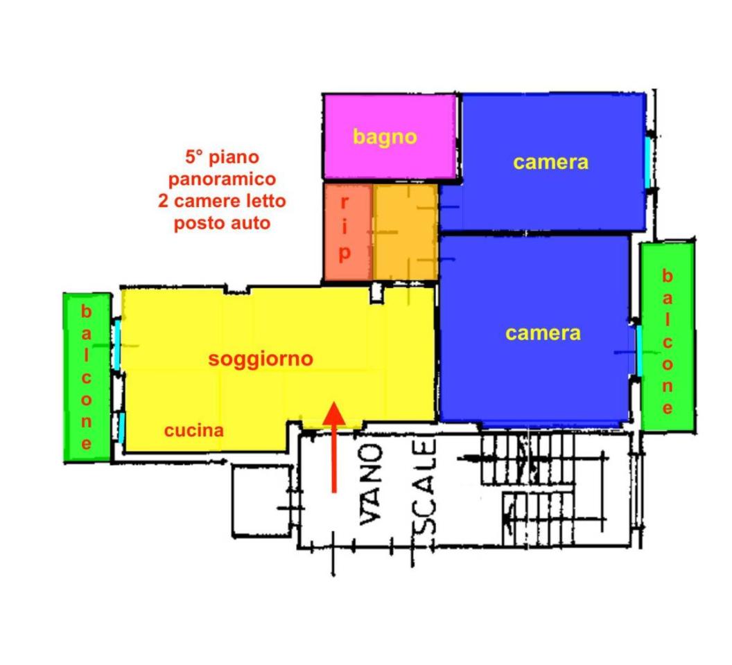 appartamento in vendita a Pisa in zona Cisanello
