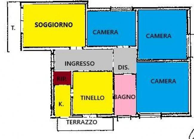 appartamento in vendita a Pisa in zona Pratale / Don Bosco