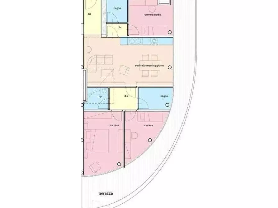 appartamento in vendita a Pisa in zona Centro Storico