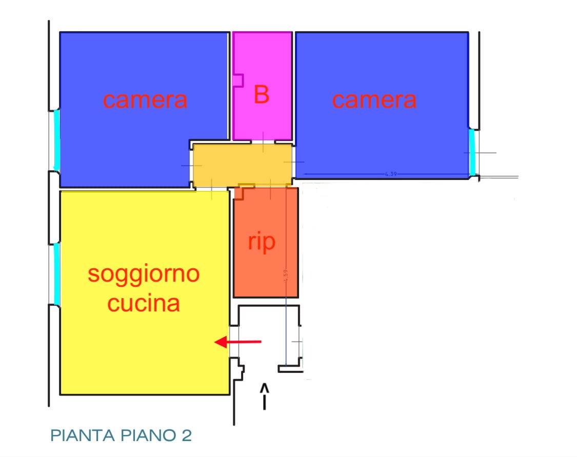 appartamento in vendita a Pisa in zona Quartiere San Martino