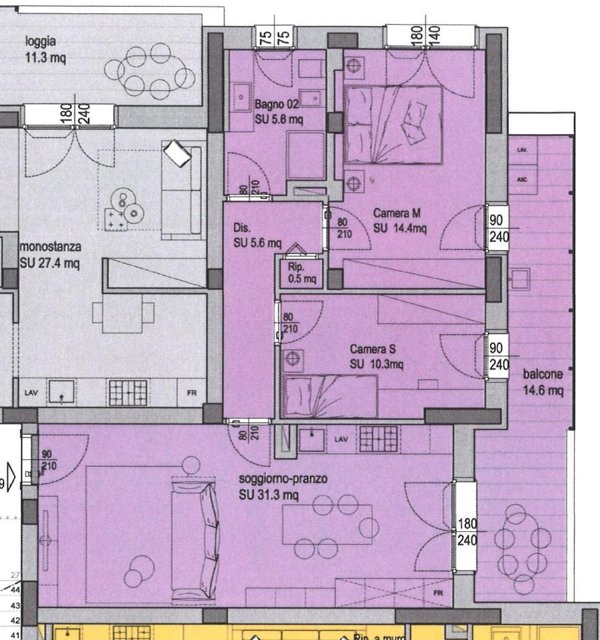 appartamento in vendita a Pisa in zona Centro Storico