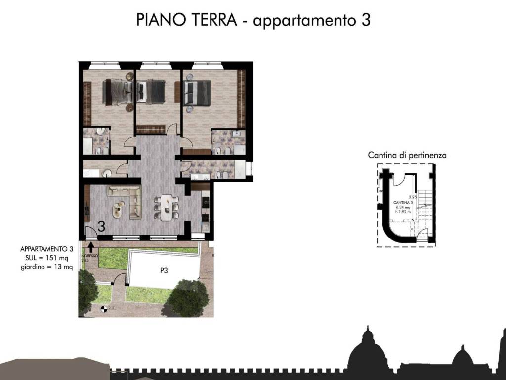 appartamento in vendita a Pisa in zona Quartiere San Francesco