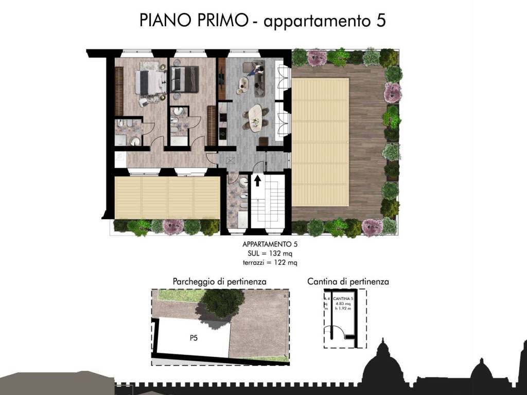 appartamento in vendita a Pisa in zona Quartiere San Francesco
