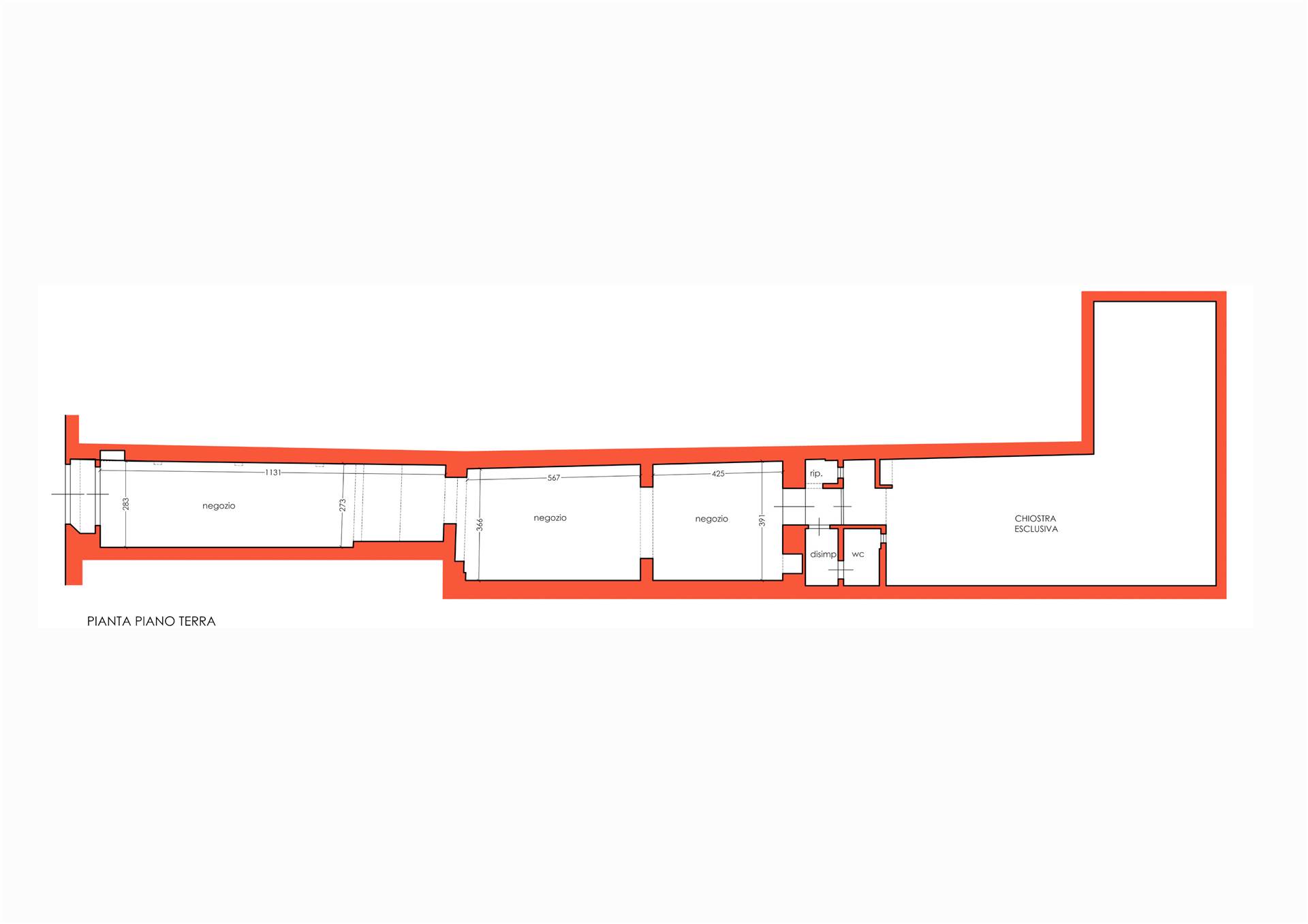 locale commerciale in vendita a Pisa in zona Centro Storico