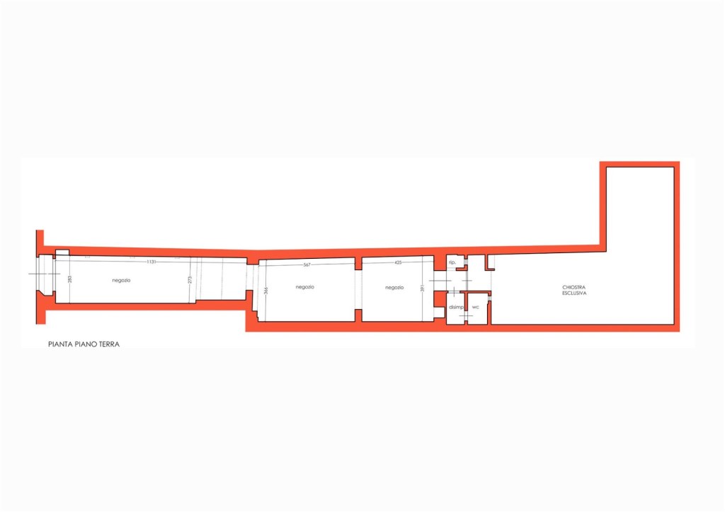 locale commerciale in vendita a Pisa in zona Centro Storico