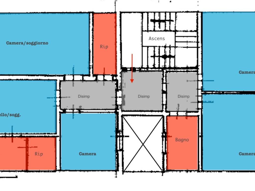 appartamento in vendita a Pisa in zona Porta a Mare