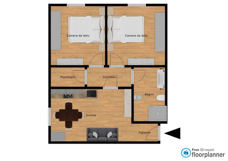 appartamento in vendita a Pisa in zona Lungarni