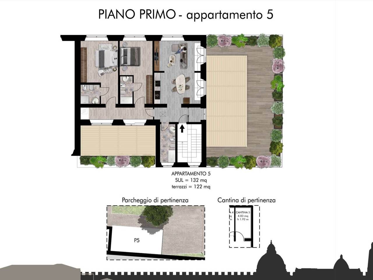 appartamento in vendita a Pisa in zona I Passi