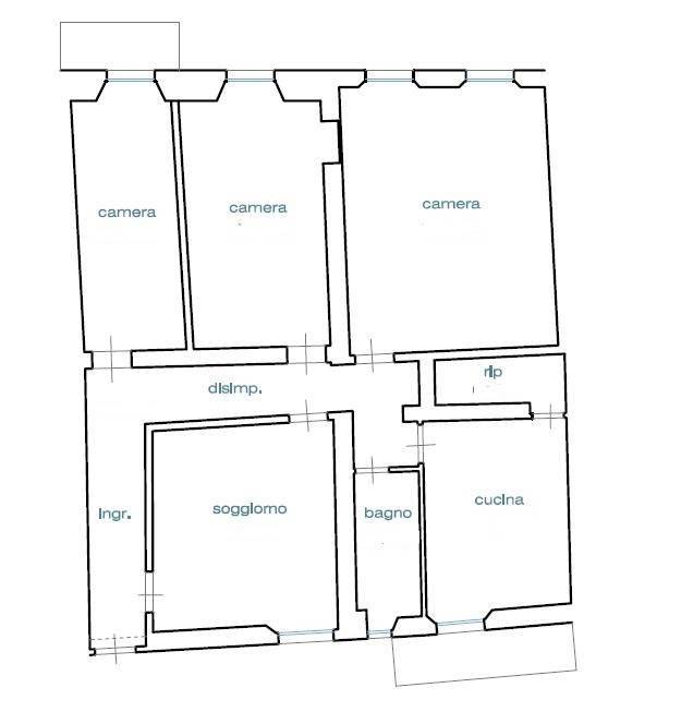 appartamento in vendita a Pisa in zona Barbaricina