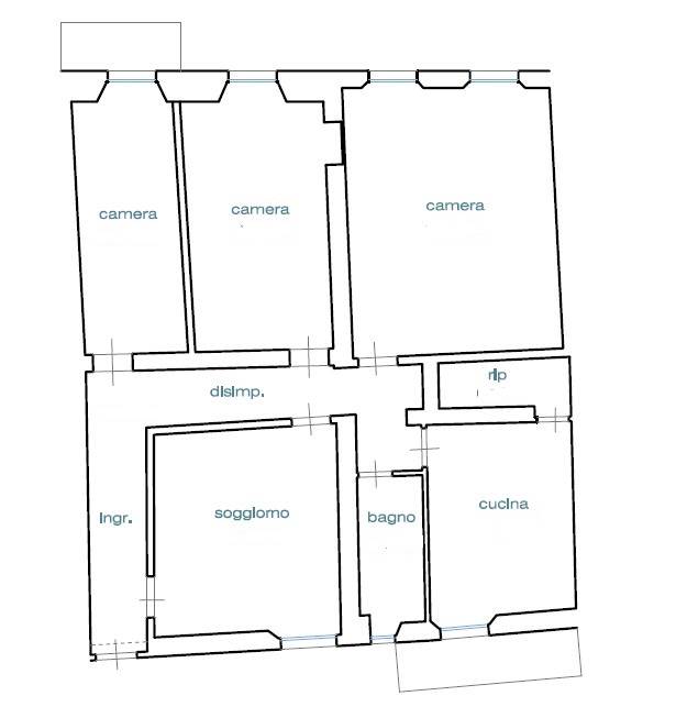 appartamento in vendita a Pisa in zona Barbaricina