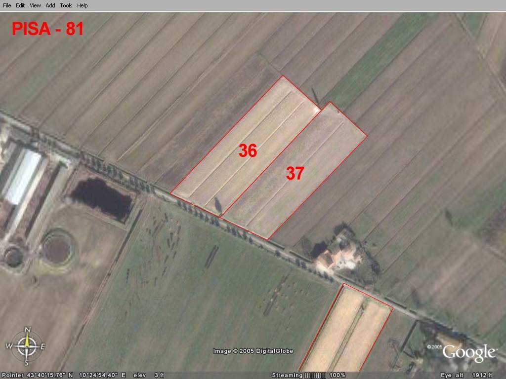 terreno agricolo in vendita a Pisa in zona Quartiere San Giusto
