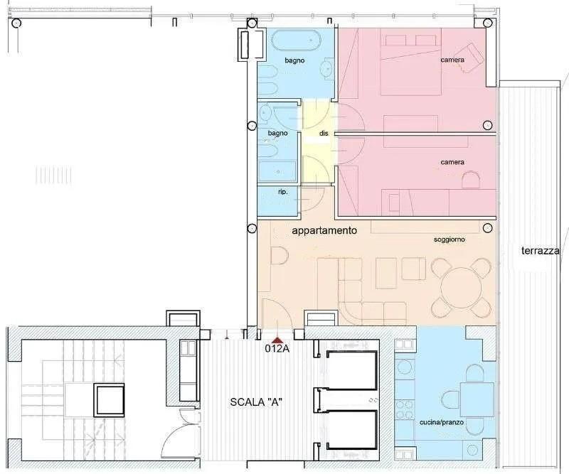 appartamento in vendita a Pisa in zona Lungarni