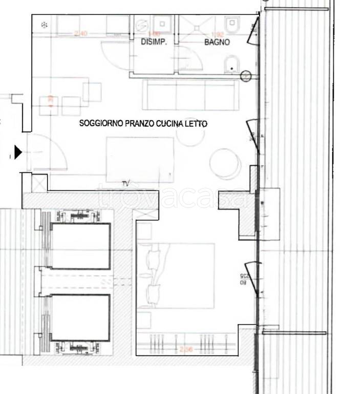 appartamento in vendita a Pisa in zona Cisanello