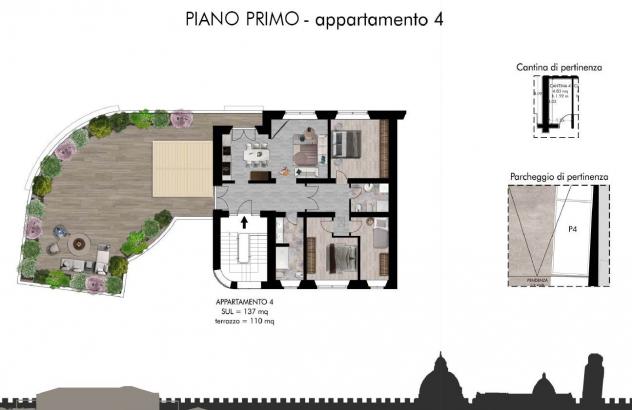 appartamento in vendita a Pisa in zona Centro Storico