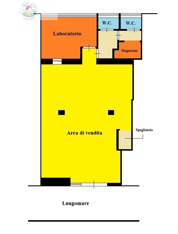 negozio in vendita a Pisa in zona Marina di Pisa