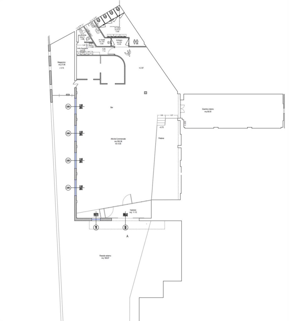 quadrivano in vendita a Pisa in zona Barbaricina