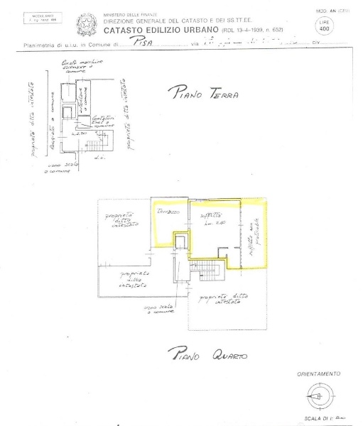appartamento in vendita a Pisa in zona Oratoio