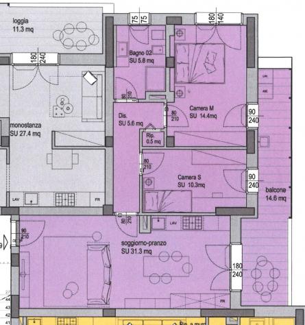 appartamento in vendita a Pisa in zona Centro Storico