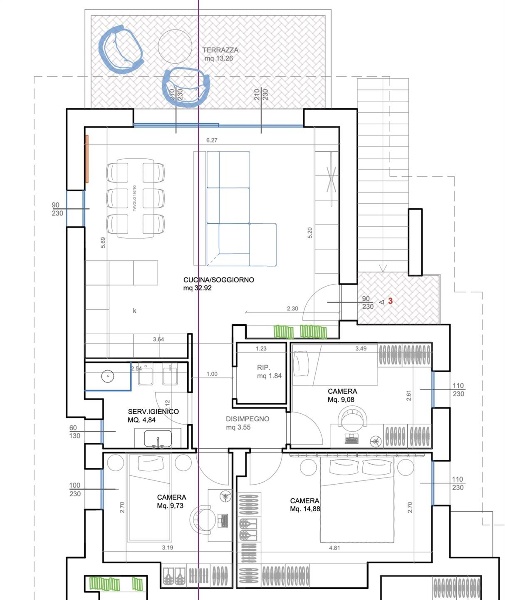 appartamento in vendita a Pisa in zona Tirrenia